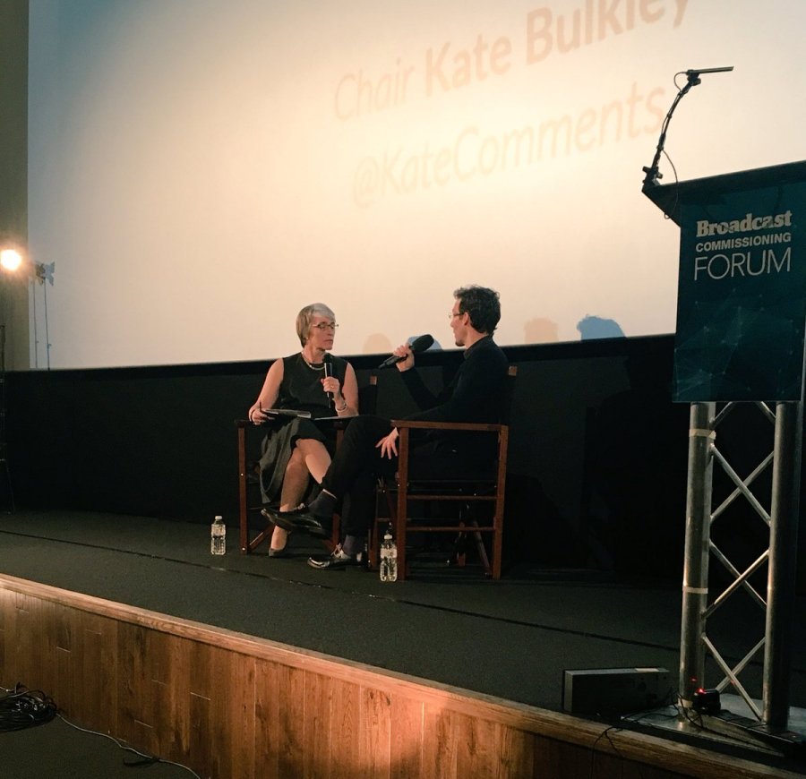Kate interviewed Director of Commissioning at UKTV Richard Watsham at the London Picture House on November 3 2016 as part of the Broadcast Commissioning Forum