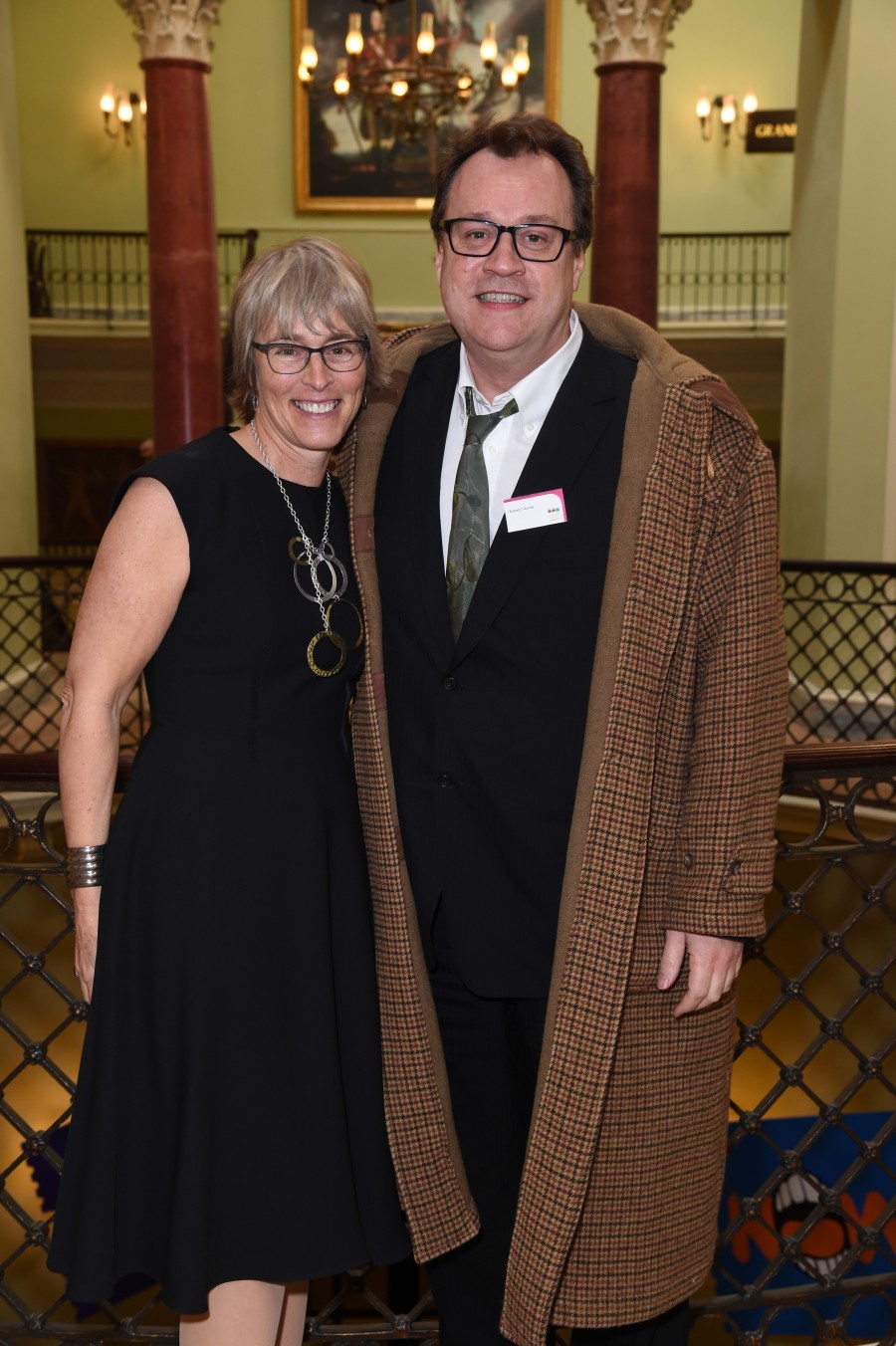 BPG Awards March 2016. Kate with Russell T Davies, who revived Dr Who and wrote Cucumber, Banana and Tofu for Channel4, E4 and All 4