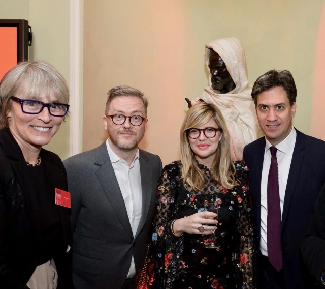 Kate, Geoff Lloyd, Emma Barnett and Ed Miliband, radio winners