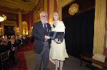 Membership Secretary Richard Last received a Special Award from chairman Kate Bulkley for his contribution to the Guild

